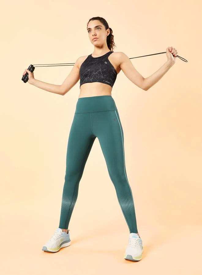 Cult  Women Teal Energy Map Printed Leggings for Women | Best Price UAE